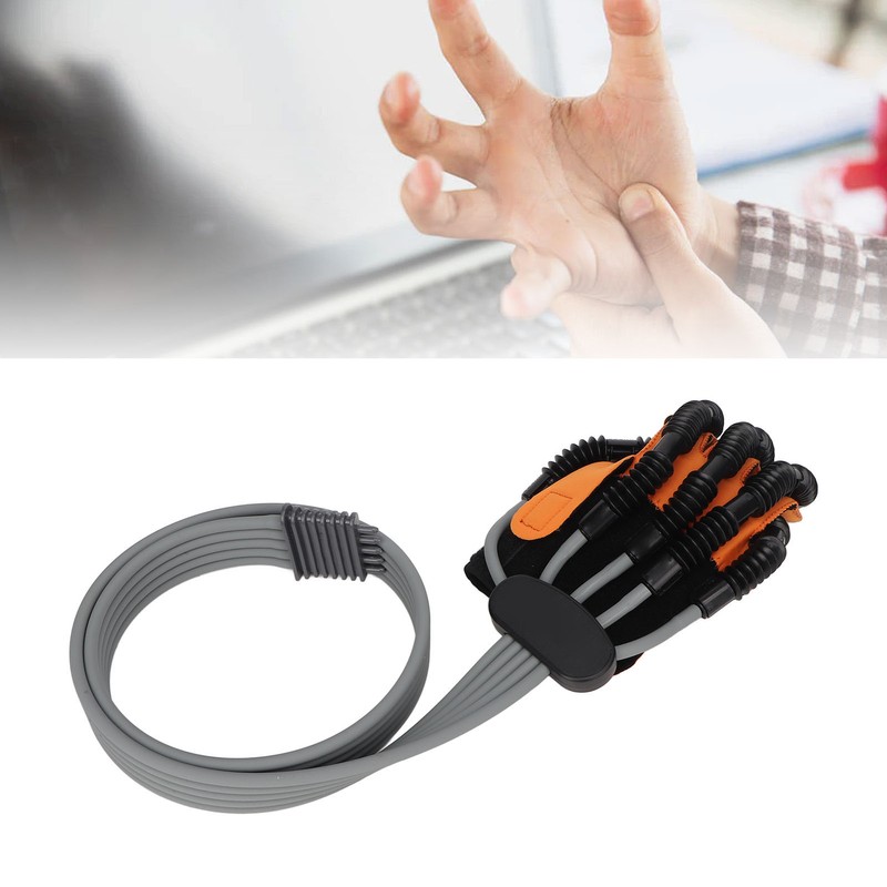 Right Hand Rehabilitation Robot Glove Accelerate Recovery Resin Fiber Finger