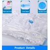 DERICOR Vacuum Bags Vacuum Clothes Bag Storage Bag Reusable Vacuum