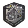 Patches for Backpacks, Funny Z-8L Tactical Aircraft PVC Patches Tactical