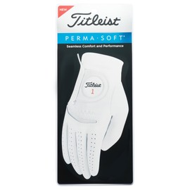 Titleist Perma-Soft Men's Golf Glove, White