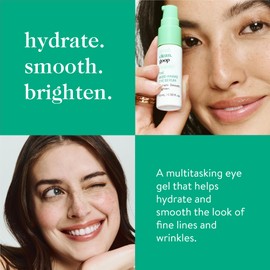 good.clean.goop beauty The Wide-Awake Eye Serum | Gel Serum to Reduce Fine Lines | Peptides, Astaxanthin & Reishi Mushroom Extract | Caffeine Eye Serum for Puffy Eyes & Dark Circles | Vegan | 0.5 oz