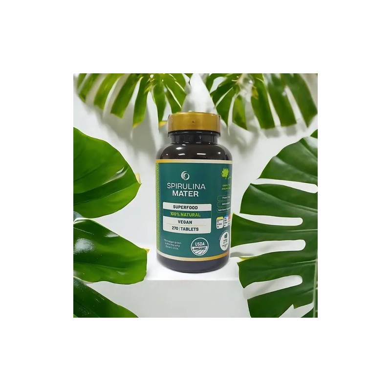 Suplemento Spirulina Mater Espirulina De 270 Un