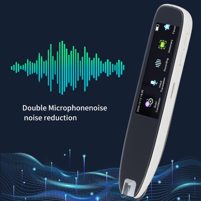 Drfeify Intelligent Translation Pen, Smart Scanner Translator Device Electronic Dictionary