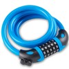 Opaza Bike Lock with 5-Digit Code, 1.2 m/4 ft Bicycle