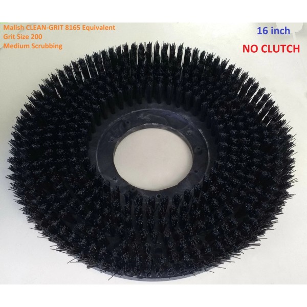 Malish Brush ,16",floor buffer , CLEAN GFIT 8165 Equivalent Grit