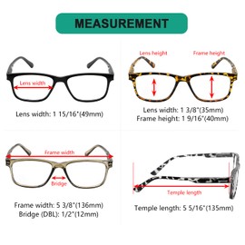 Eyekepper 12 Pack Design Reading Glasses for Men and Women +3.50