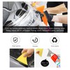 Wevdn 4 PCS Felt Edge Squeegee Car Wrapping Tool Kit,