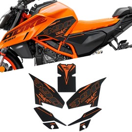 MAORANG For Duke 390 DUKE 390 Duke 390 Duke 390 2025 Motorcycle Side Tank Pad Knee Pad Protector Decal Traction Pad for Duke 390 2024-2025 Motorcycle Accessories
