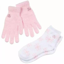 PINK Earth Therapeutics Aloe Moisture Gloves & Socks Set - PINK