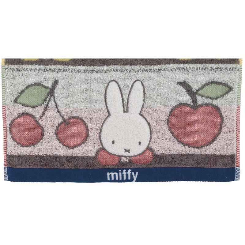 Marushin 5805013500 Miffy Face Towel, 13.4 x 31.5 inches (34