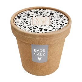 Grafik Werkstatt Bath Salt 200 g | Rose Fragrance | Vegan | Alles Liebe