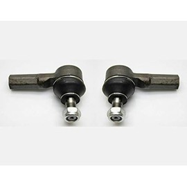 DAKAtec 150172 Tie Rod End Front Axle (Pack of 2)