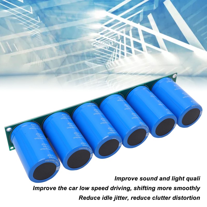 6 in 1 2.7V500F Super Capacitor Module Farad Capacitor Energy