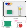 Whiteboard Magnetic Board, Small Double-Sided Whiteboard, Dry Erase, A4 Magnetic