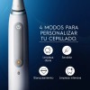 Oral Series Cepillo Dientes Eléctrico Cabezal Redondo Sensor Presión Blanco