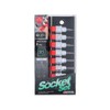 Takagi 4907052231986 Hex Bit Socket Set, 8 Pieces, 0.4 inch