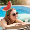 VOSAREA Watermelon Headband Fruit Hairband Summer Headpiece Watermelon Costume for