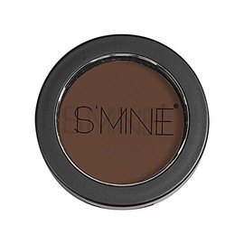 IS'MINE Paleta De Sombras De Ojos Individuales Ismine, Tono Café Mate, Alta Pigmentación, Larga Duración, Color Marrón, Para Maquillaje De Ojos De Día