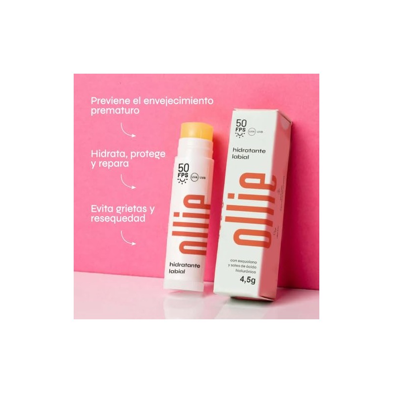 Ollie Hidratante Labial con FPS 50