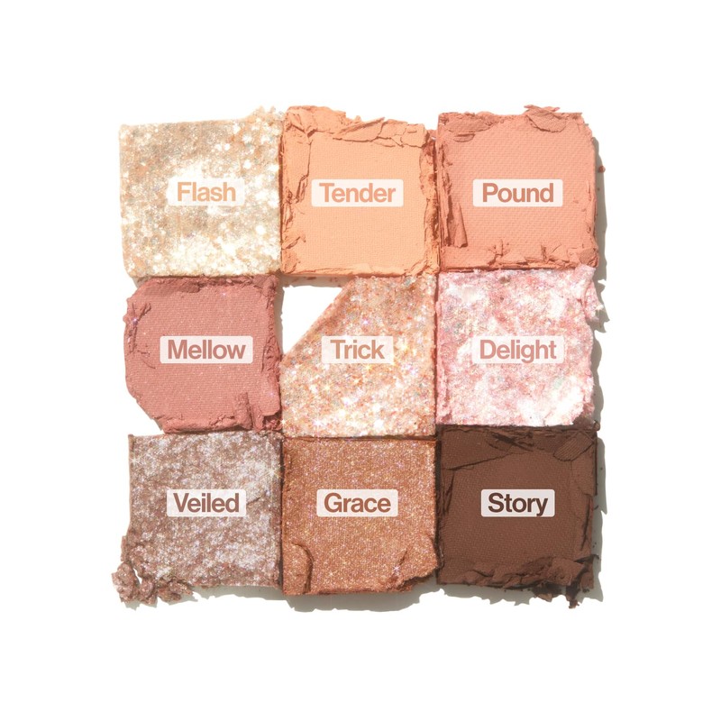 UNLEASHIA Glitterpedia - Eyeshadow Palette - 9 Shades - Various