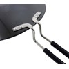 Indianbeautifulart Hard Anodized Aluminum Black Chapati Tawa Roti Cookware Tava,