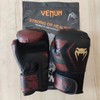 Professional Boxing Gloves for Men and Women - Martial Arts Training, Punching Bag, Kickboxing Gloves Dark Gray Camo + 8oz