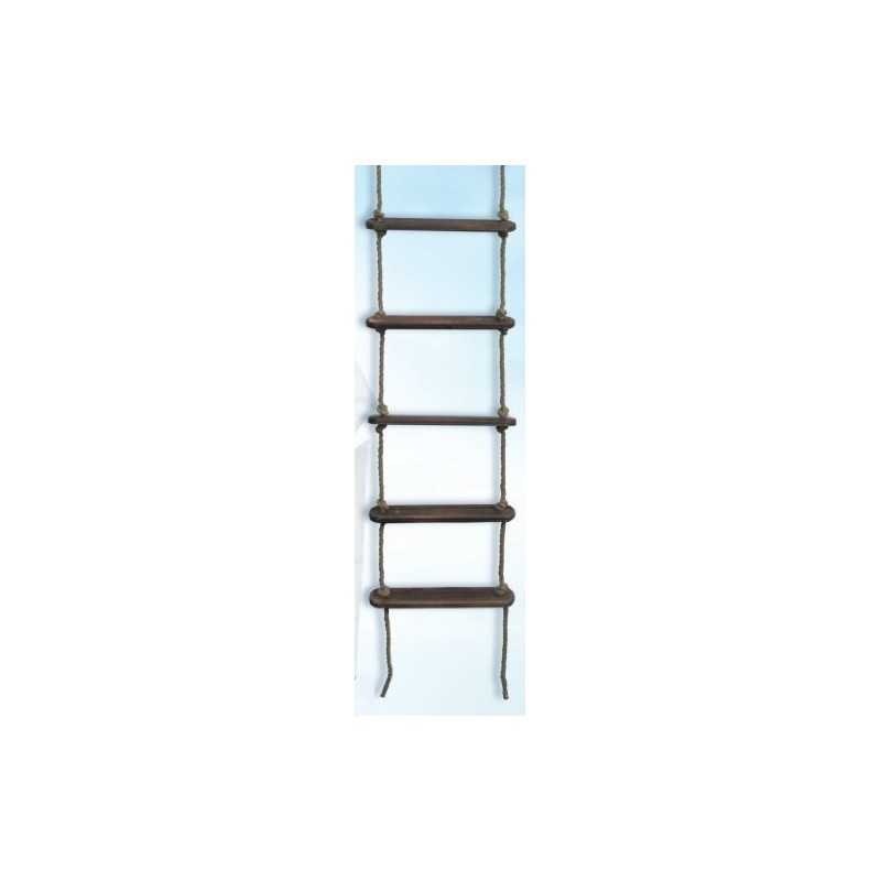 HS Decorative Nautical Rope Ladder w/Wood Steps