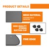 2 PCS Car Accessories Side Window Sun Shade, Glare and