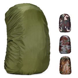 1 x 35-100 L rain cover for backpack, school bag, rain cover, storage bag, waterproof backpack cover for travel, camping, hiking, cycling
