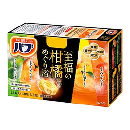Babu Blissful Citrus Meuguri Bath 12 Tablets (3 Tablets of Each of 4 Types)