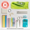 ZIPIT Monster Federmäppchen für Jungen | Großes Mäppchen für die