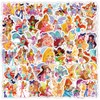 Winx Club Stickers 60Pcs for Water Bottles Laptop Computer Skateboard,