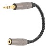 3.5 Male to 2.5 Female Adapter Portable Silver Plated Copper