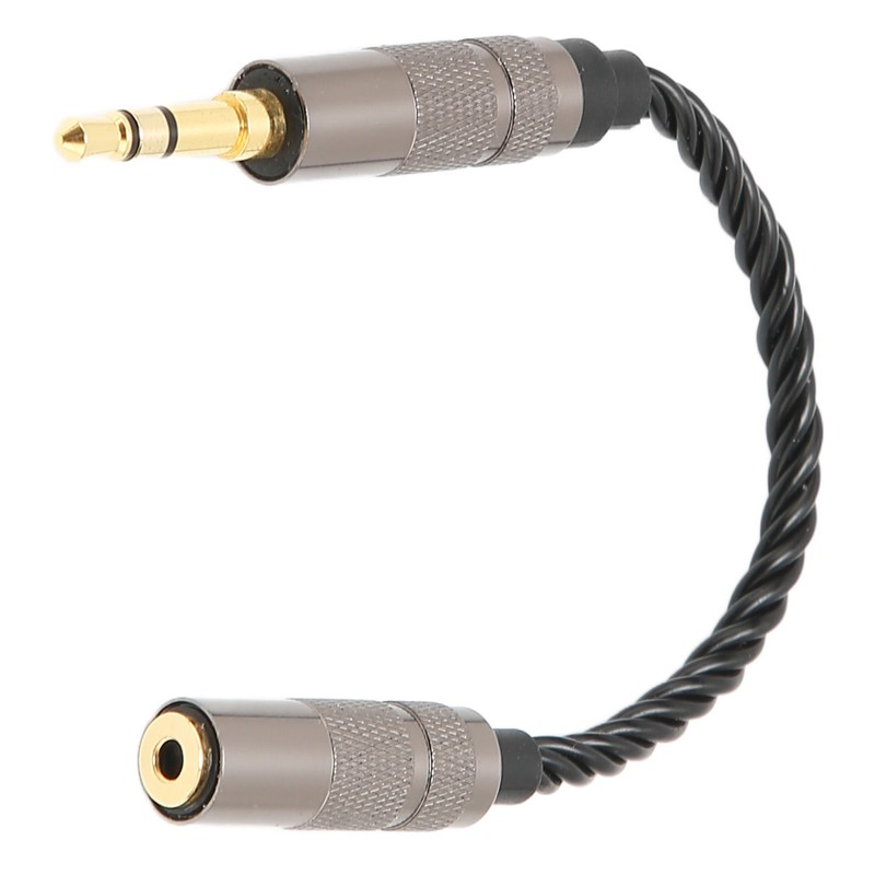 3.5 Male to 2.5 Female Adapter Portable Silver Plated Copper