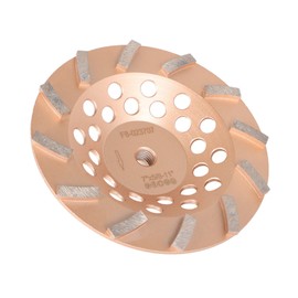 LiGuVCY 7 Inch Diamond Grinding Wheels, 12 Turbo Concrete Turbo Diamond Grinding Cup Wheels 5/8inch-11 Arbor