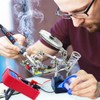 KEPIOG Soldering Iron Kit, 80W Portable Soldering Kit, Adjustable Temperature