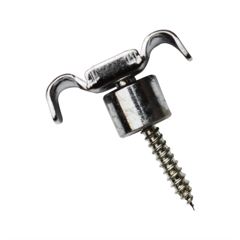 Vintage Style String Retainer for Bass - Chrome