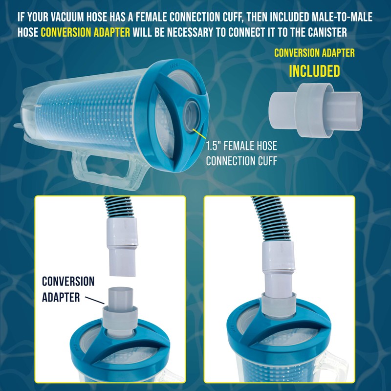 U.S. Pool Supply Pool Leaf Catcher - Heavy Duty Inline
