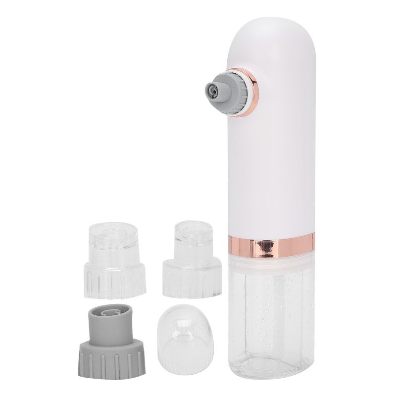Small Bubble Pore Cleaner 4 Suction Head Electric Blackhead Removal