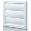 Blauberg White Gravity Grille 125 mm - 5 inch External