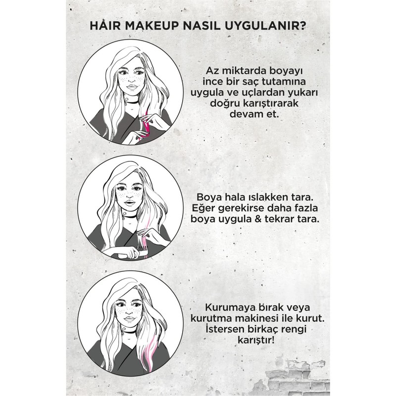Colorista Hair Makeup Temporary Blonde Hair Colour, Lilac Purple