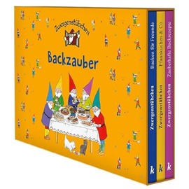 Zwergenstübchen-Schuber - Backzauber: 3 Backbücher in einer Sammelbox: Zauberhafte Backrezepte, Pfannkuchen & Co, Backen für Freunde (Zwergenstübchen ... und Kochbücher für Kinder, Eltern, Familien)