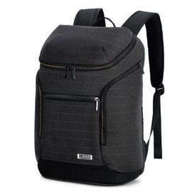 Lekespring Travel Backpack for Men & Women - 25L Laptop Backpack Waterproof Hand Luggage Backpack for Work, University & Travel, Black, black, L