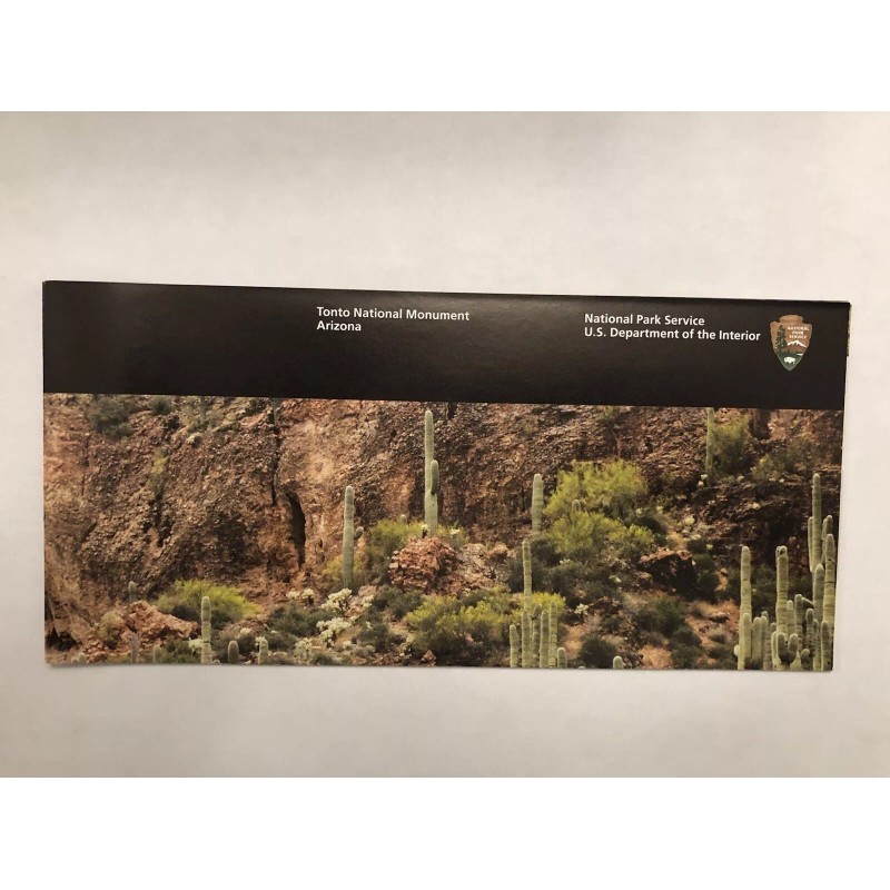 Tonto National Monument Park Unigrid Brochure Map Newest Version Arizona