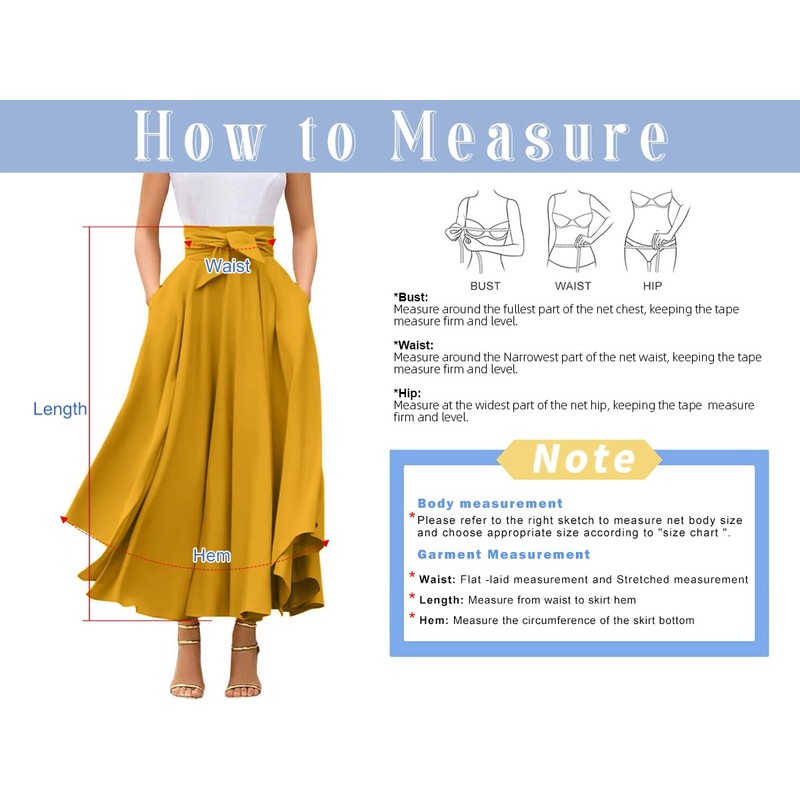 chouyatou Women's Elegant High Waisted Side Slit Irregular Bohemian Maxi