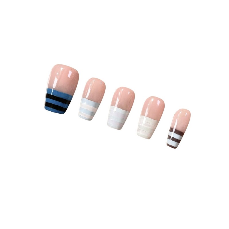 Stee's handmade nail tips - Midi long oval (parts changed