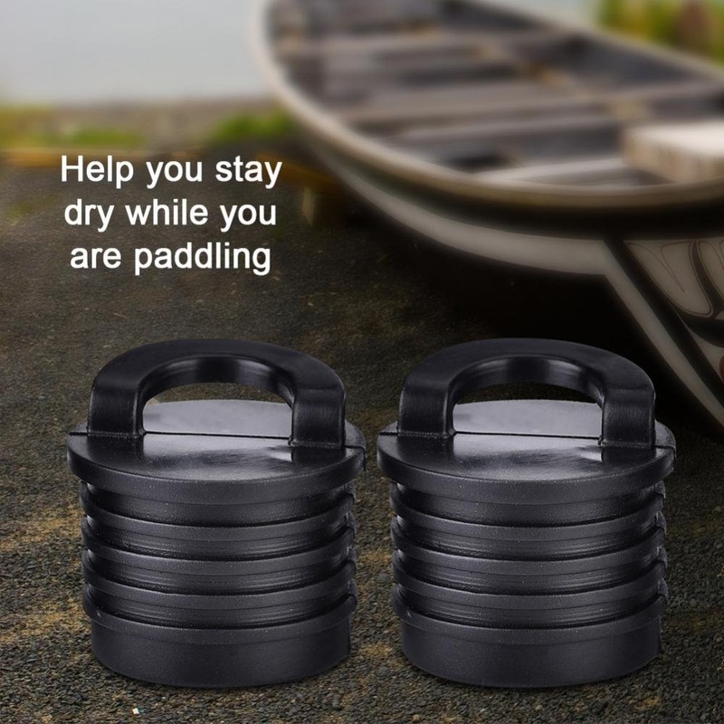 Alomejor Kayak Marine Boat Scupper Stopper BoathBung Tapones de Drenaje