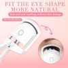 WDKXCN Heated Eyelash Curler, Electric Eyelash Curler, Heated Eyelash Curler