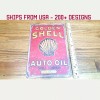 Shell Motor Oil Sign Shell Gas Station Sign Shell Tin