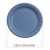Pastel Round Paper Plates – 10 Pack – 23cm Disposable